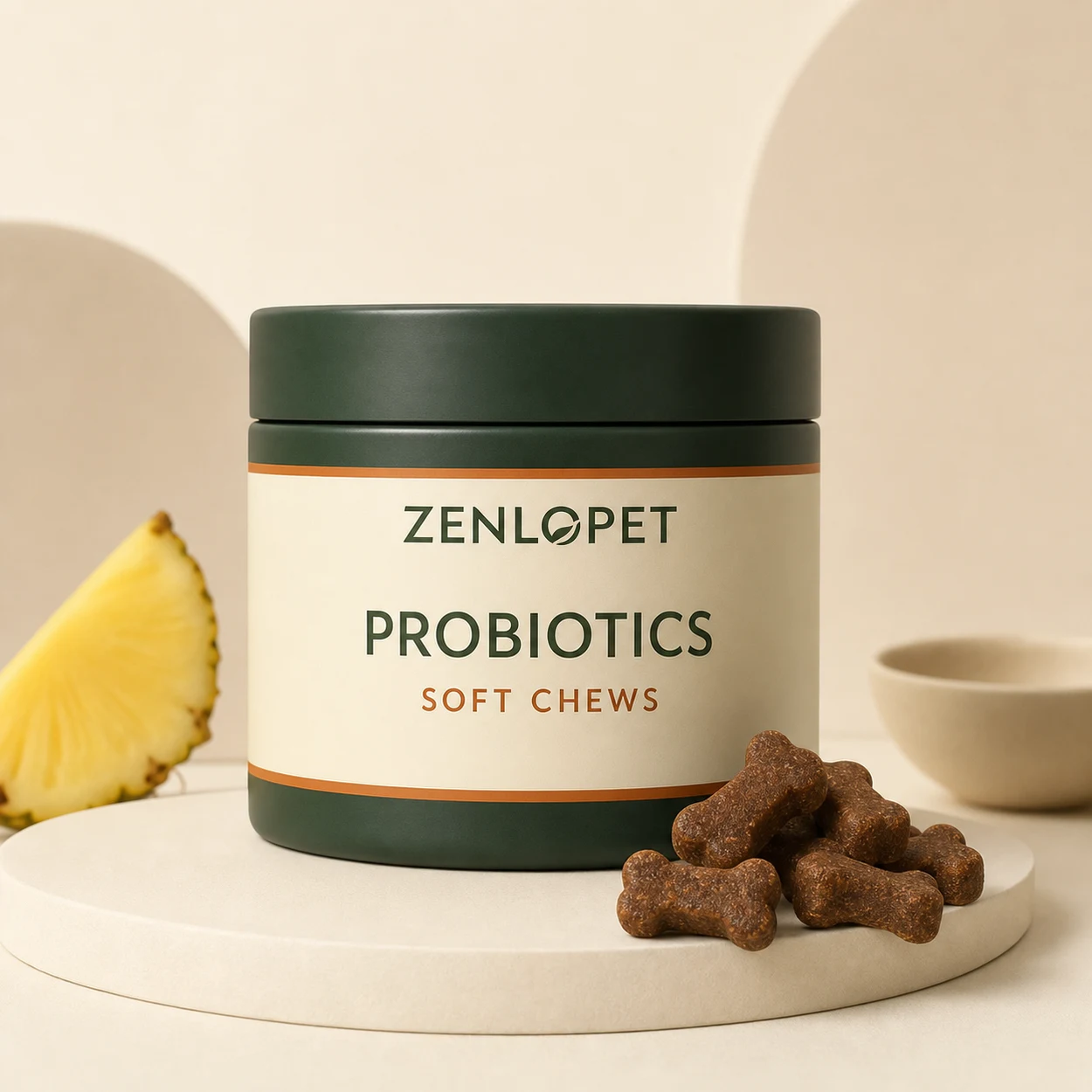 Probiotics Soft Chew private label concept