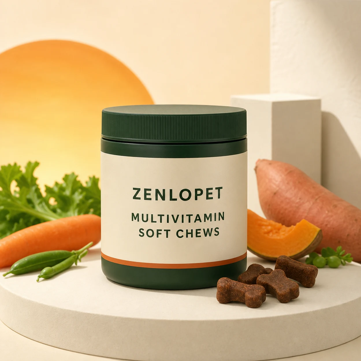 Multivitamin Soft Chew private label concept