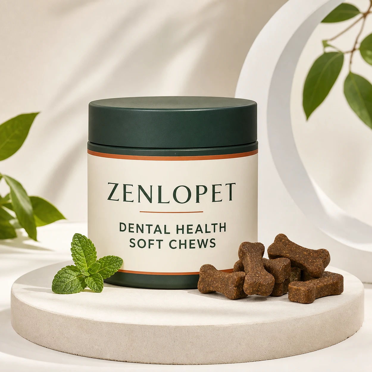 Dental Health Soft Chew OEM pet supplement concept