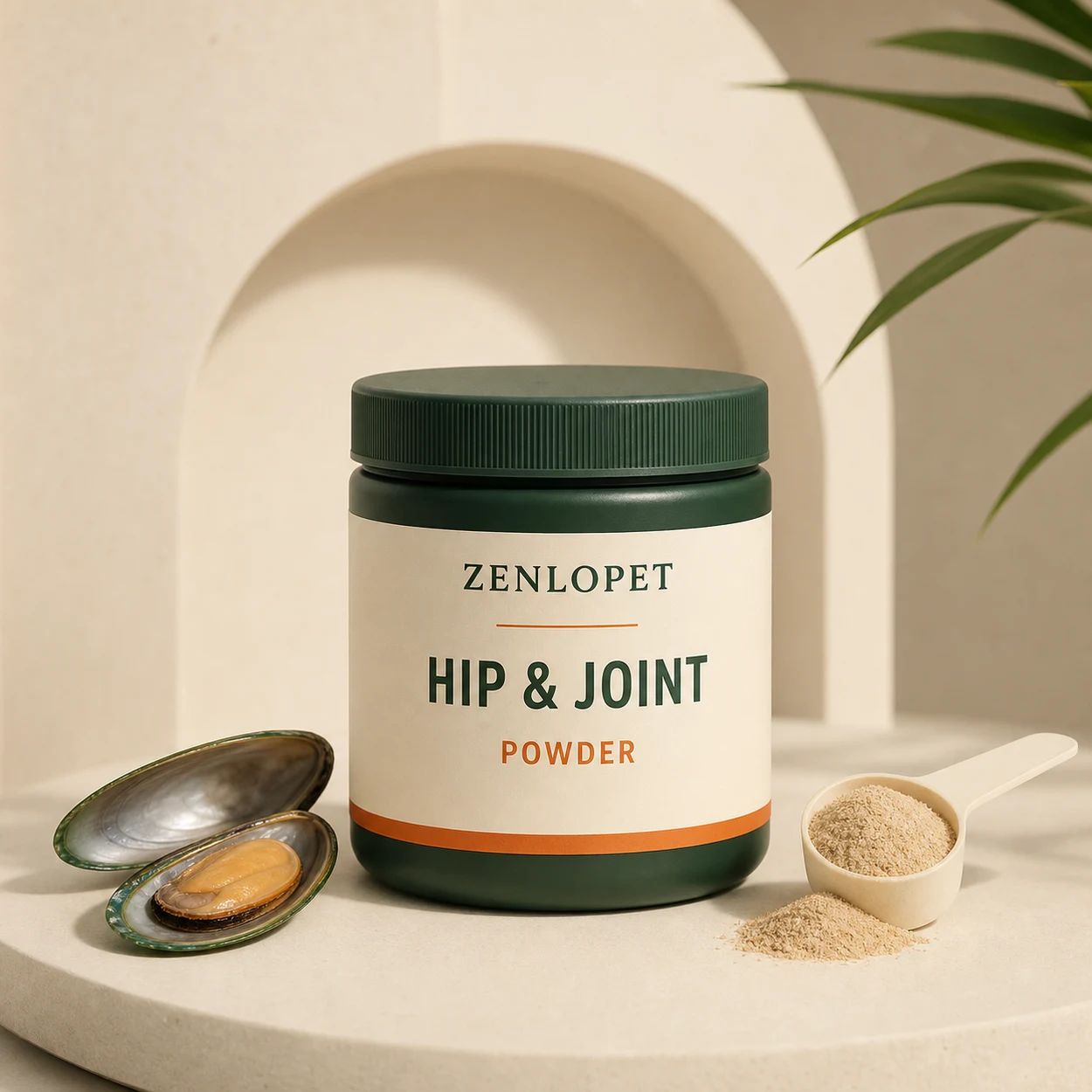 Hip & Joint Powder OEM pet supplement concept