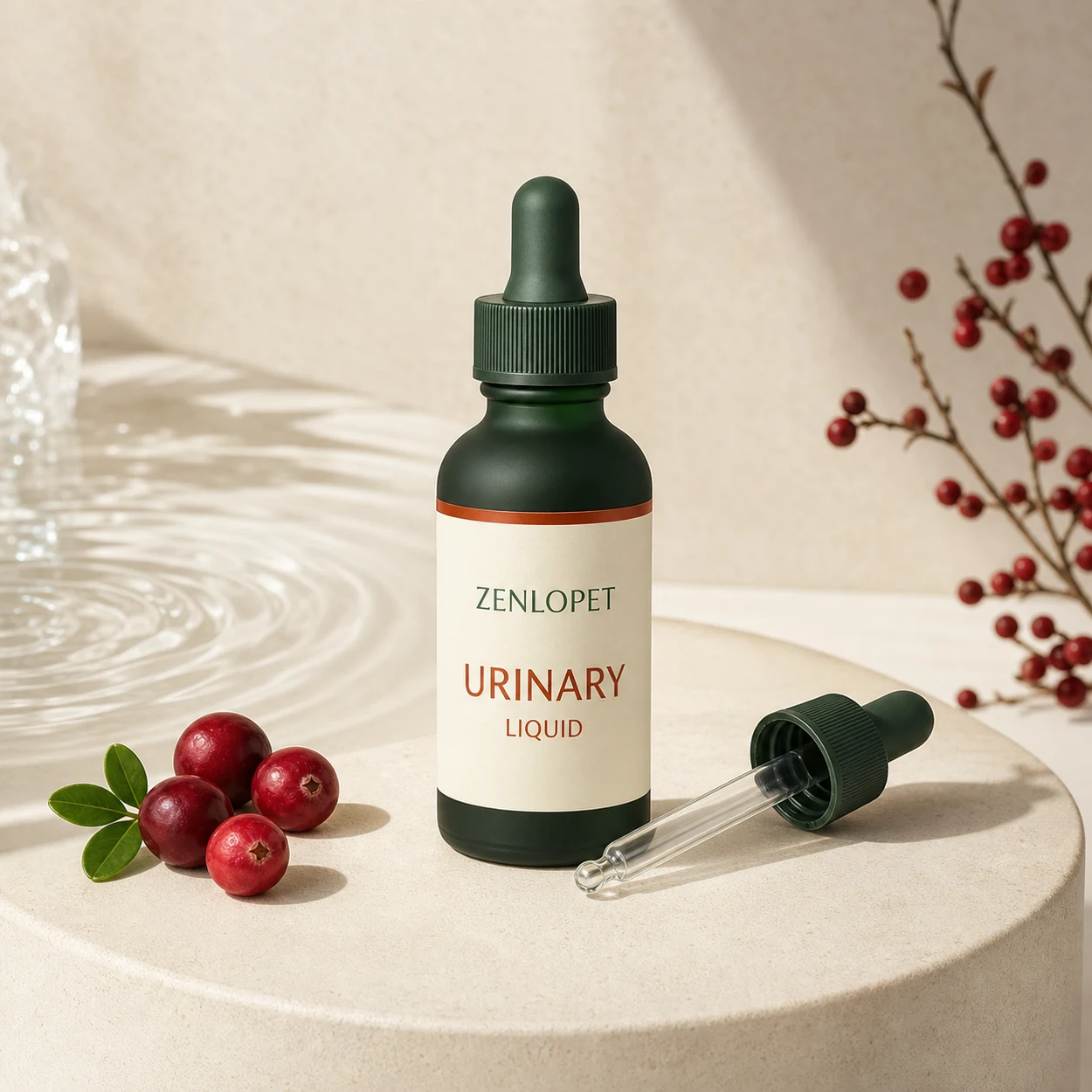 Urinary Liquid OEM pet supplement concept