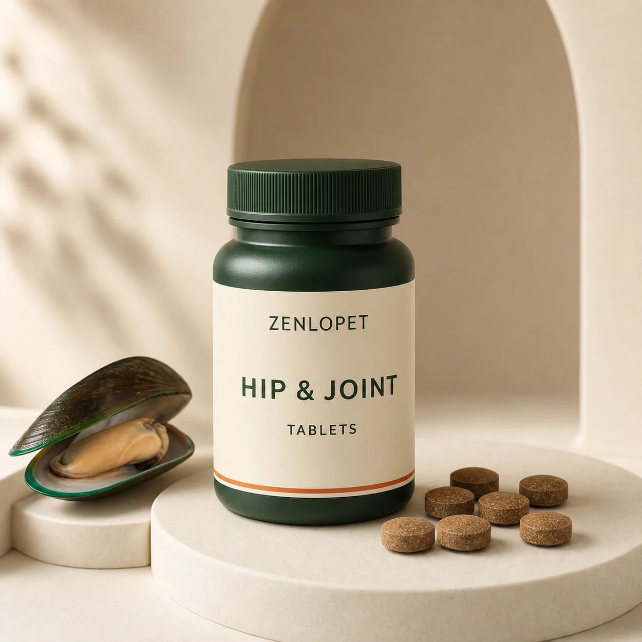 Hip & Joint Tablet OEM pet supplement concept